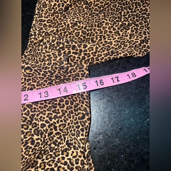 UEC SHOW ME YOUR MUMU Brown Black Lucky Leopard Kinsley Romper Lined Sz Med - Picture 9 of 13